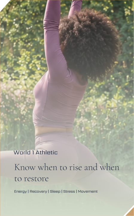 Athletic: know when to rise and when to restore