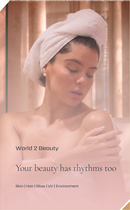 Beauty: your beauty has rhythms too
